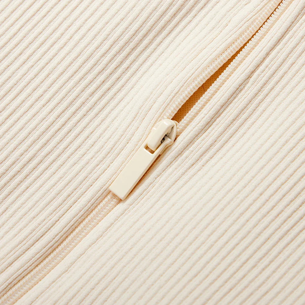 Zipper XL Size Sleeveless Jumpsuit Bodysuit for Women Summer Romper Overalls Streetwear Fashion Outfits