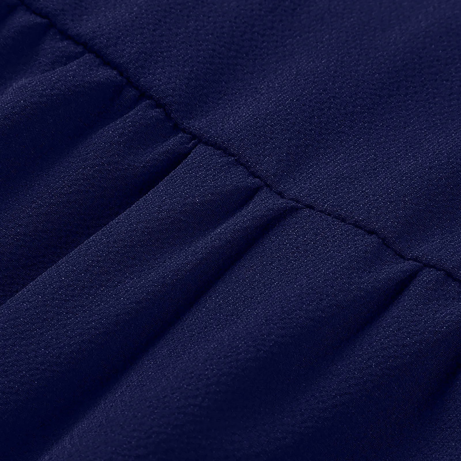 Womens V Neck Short Sleeve Loose Fit Dress Solid Color