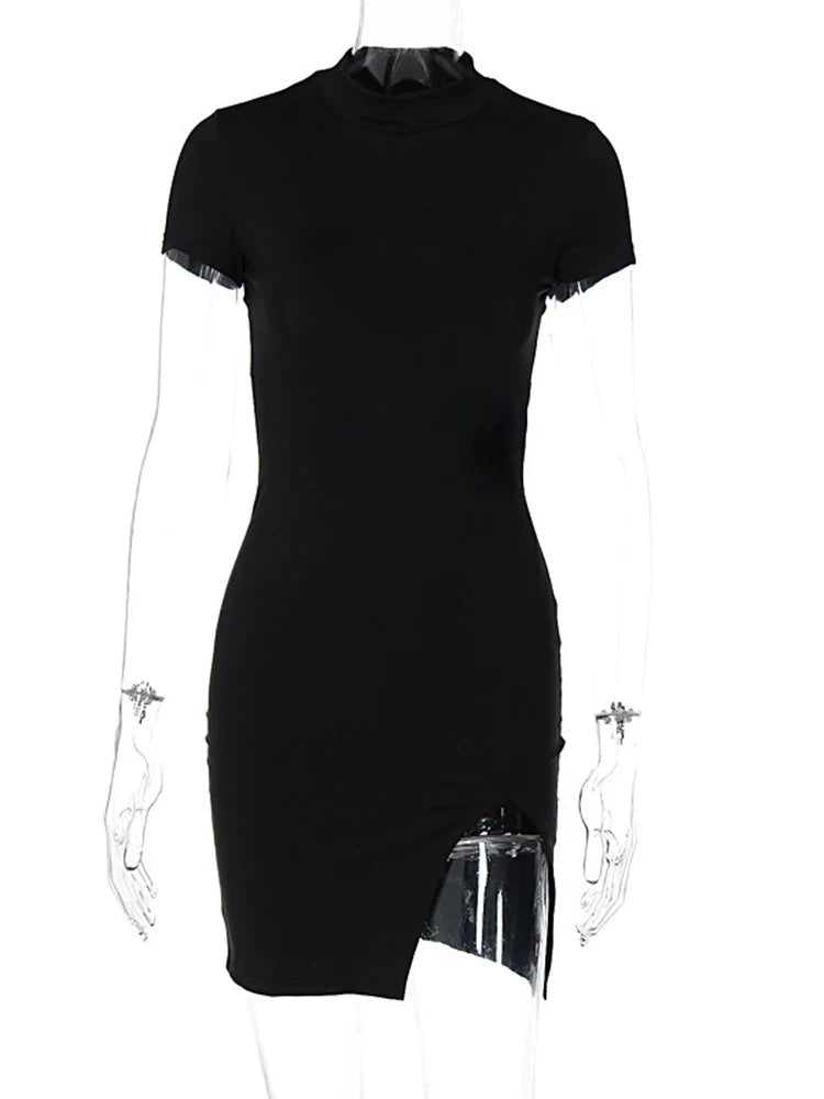 Backless Lace Up Bodycon Mini Dress For Women Clubwear