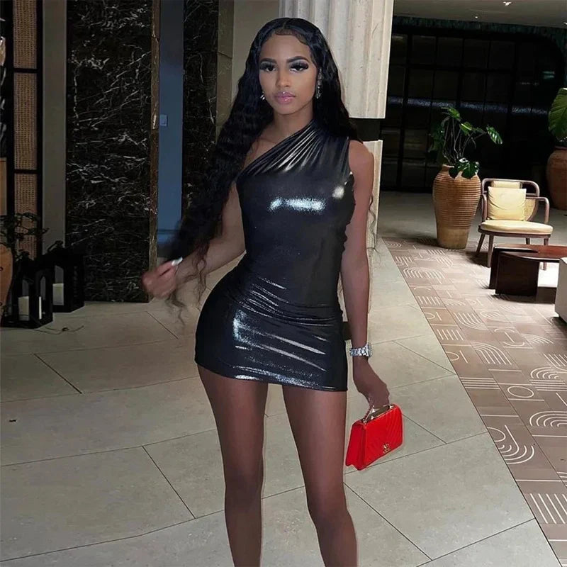 Bodycon Mini Dress For Women Party Clubwear Evening