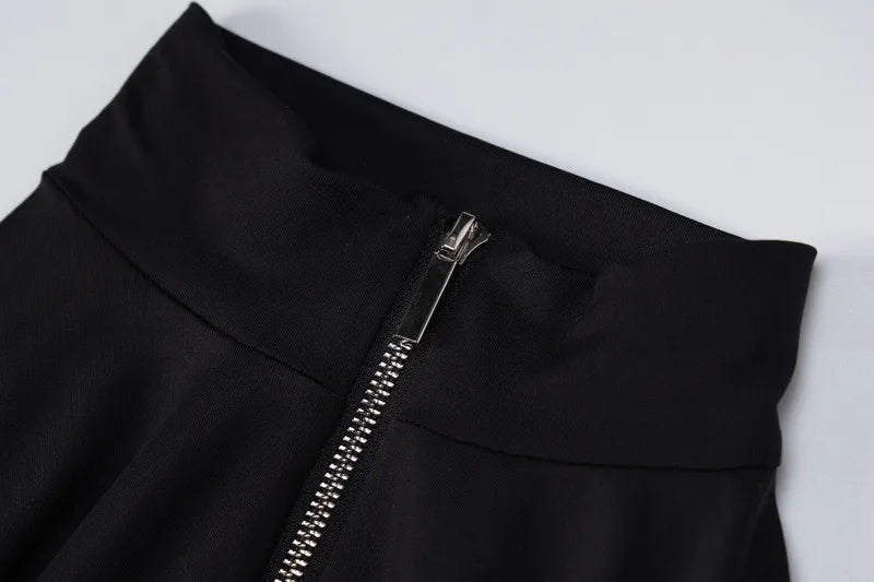 Sexy Slim Fit Long Sleeve Zipper Jumpsuit Women Casual Fitness Streetwear Skinny Overalls Y2K Style