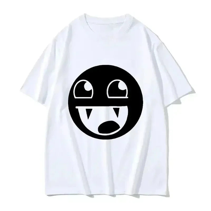 Funny Domo Kun Meme T Shirt for Women Casual Summer O Neck High Quality Oversized Tee