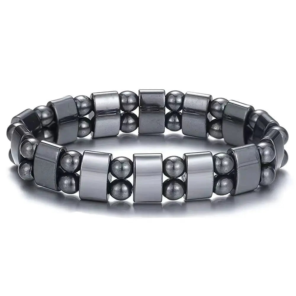 Hematite Magnetic Therapy Bracelet for Weight Loss and Health Care for Men and Women