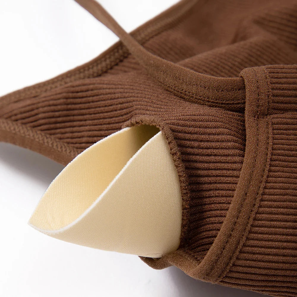 Solid Body-Shaping Sleeveless Skinny Jumpsuit Women Casual Square Collar One Piece Romper Sporty Bodysuit