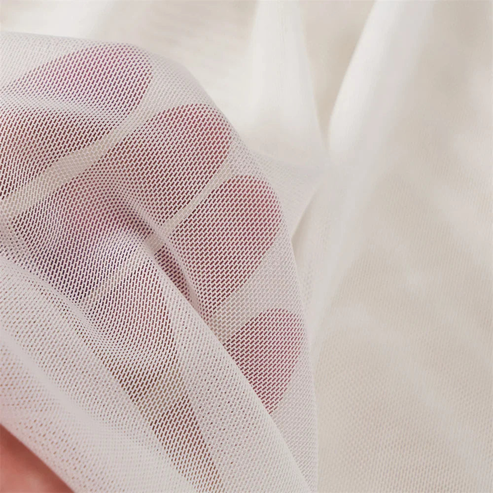 Backless Mesh Nightgown With Cross Strap Nightdress