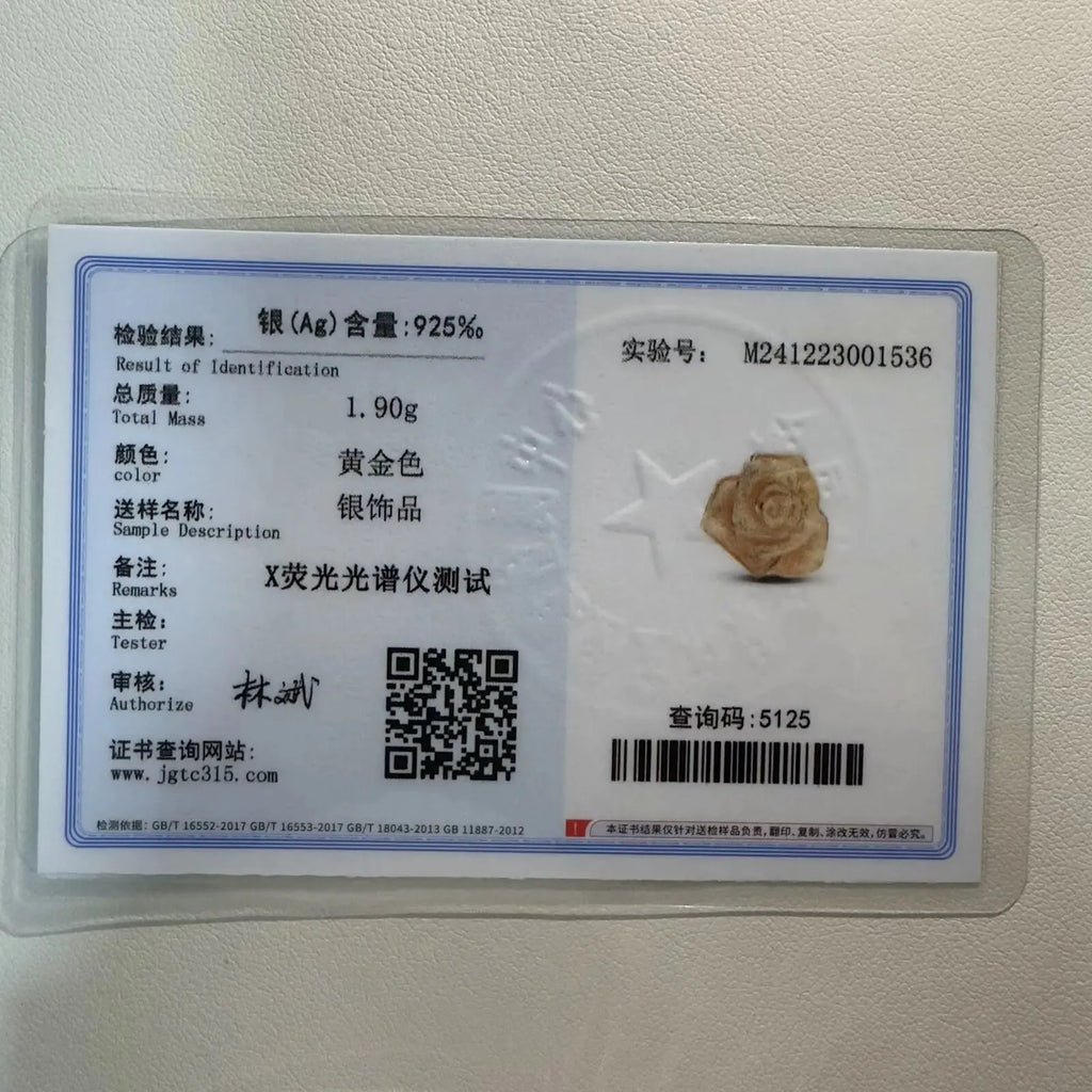 925 Sterling Silver Love Heart Envelope Rose Pendant with Crystal Ball for DIY Bracelet and Necklace Jewelry Gifts