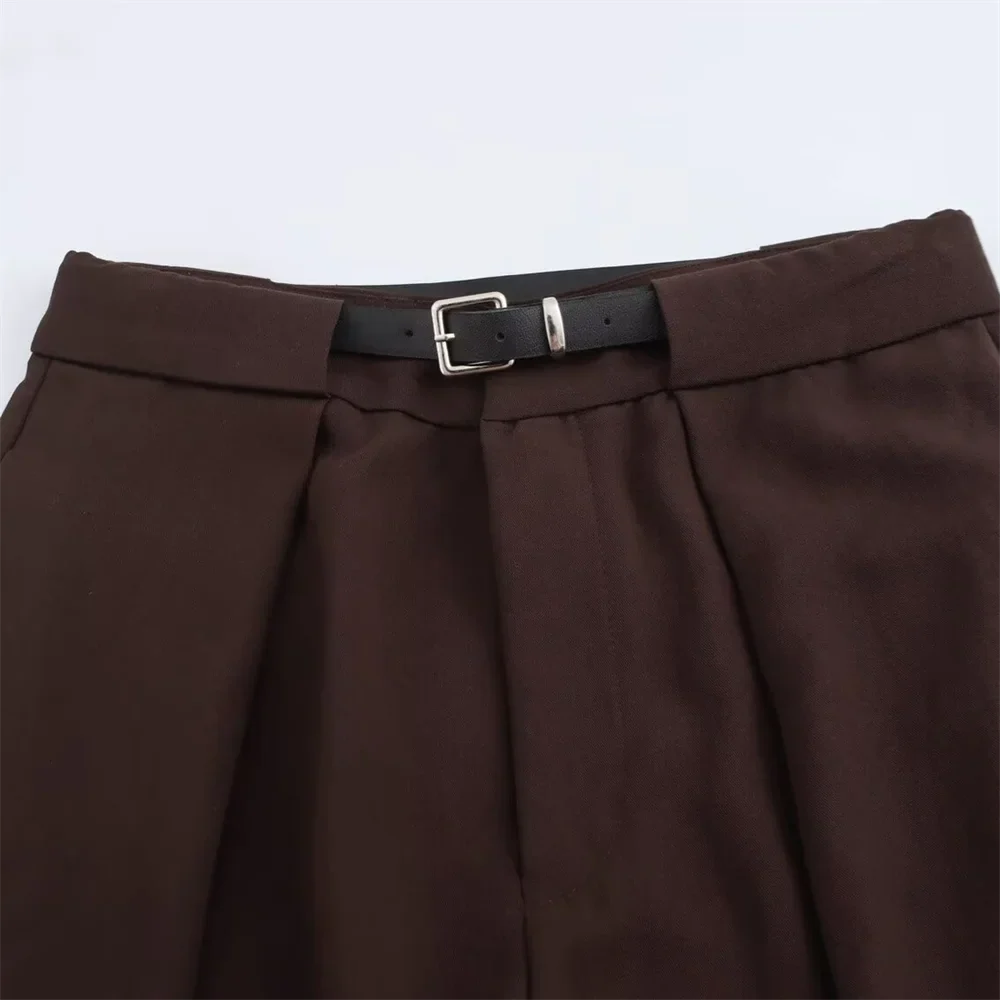 Women's Casual Slim Fit Striped Vest and Pants Set for Versatile Autumn Fashion