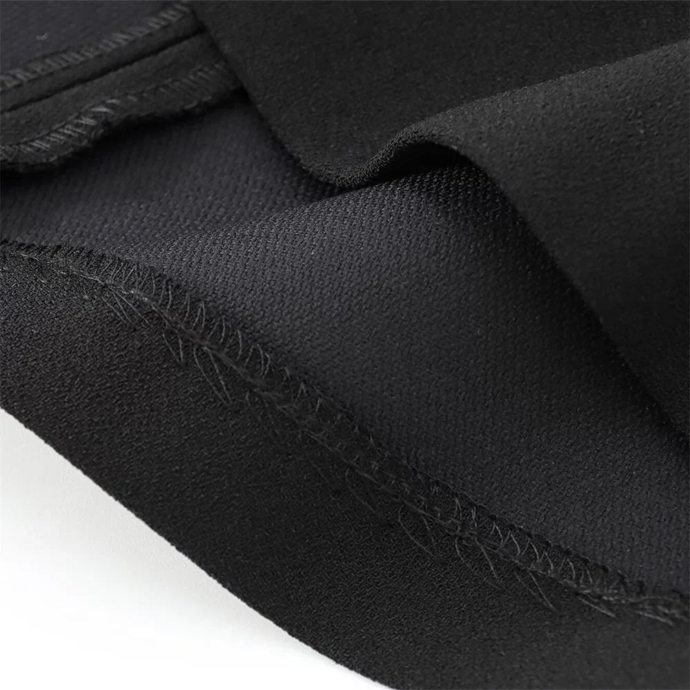 Elegant Wave Hem Swing Dress For Women Round Neck Casual