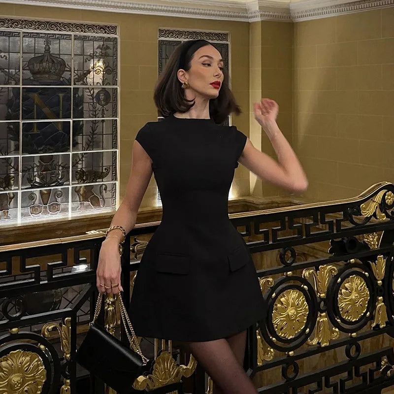 Emo Fashion Mini Dress For Women Streetwear Party Clubwear