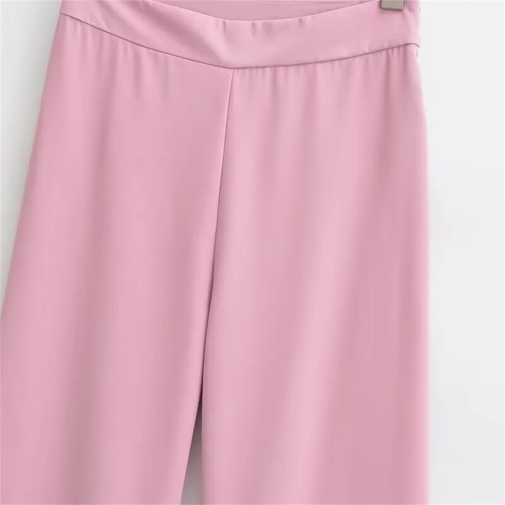 Autumn Women's Fashion Loose Dress and Collar Suit Jacket with Long Pants Two-Piece Set for Chic Style