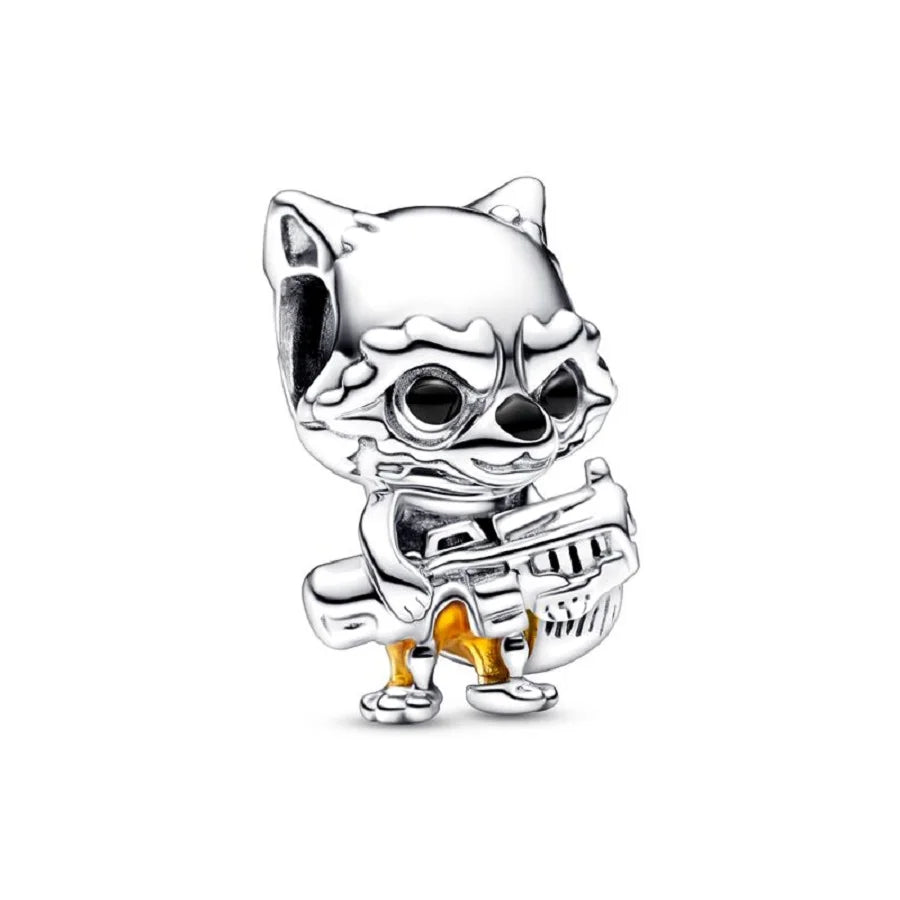 925 Sterling Silver Disney Pendant Beads for DIY Bracelets Perfect Women's Fashion Gift