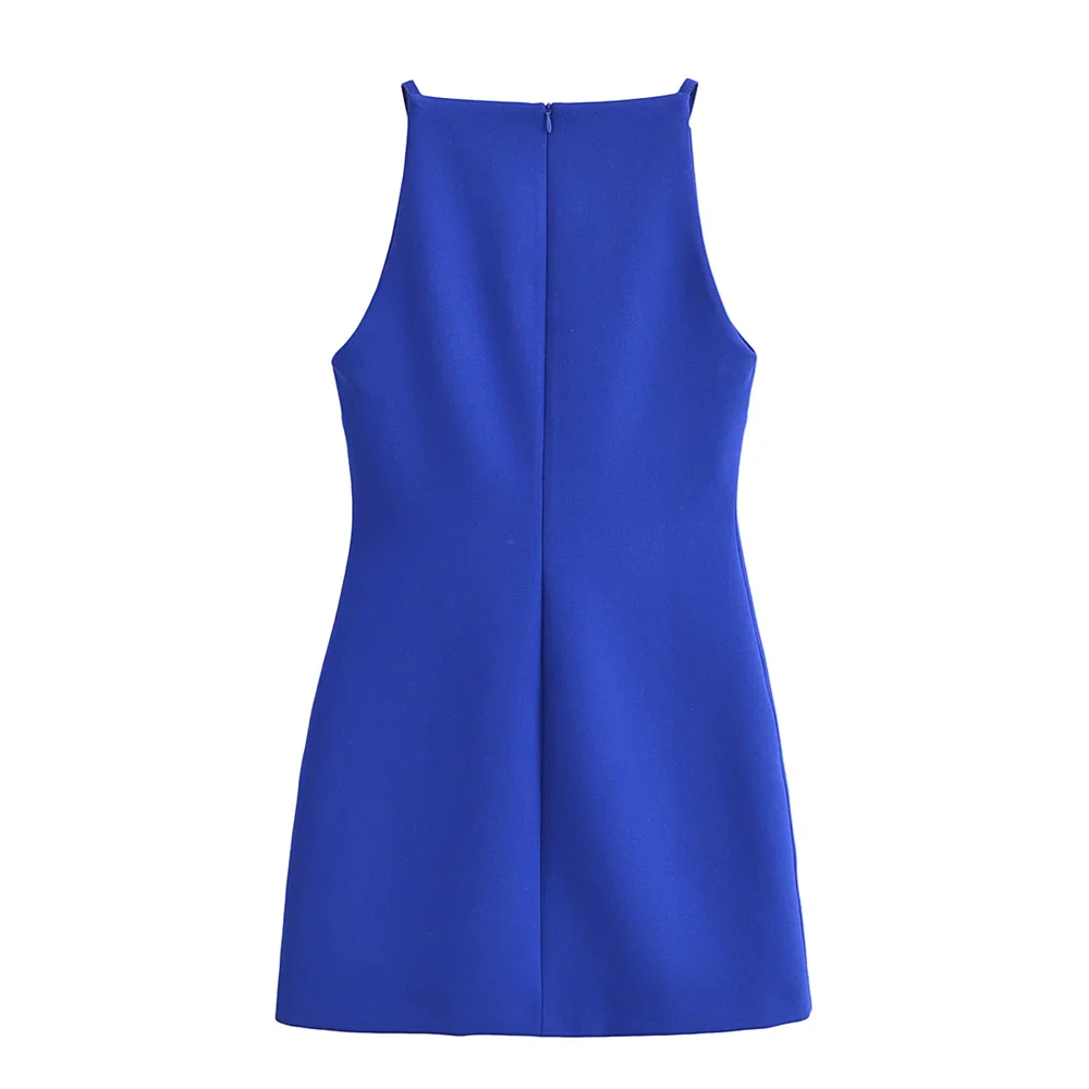 Elegant Women's Sleeveless Dress Slim Fit For Spring