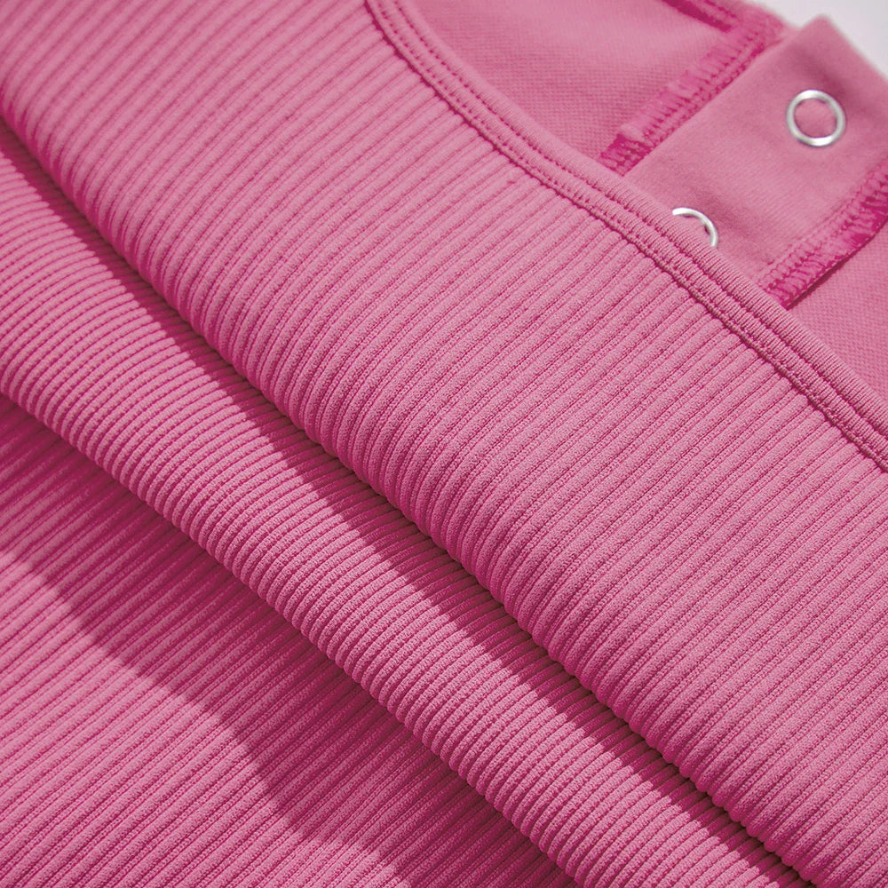 Women's Button Front Square Neck Ribbed Sleeveless Skinny Bodysuit Slimming Shapewear Casual Tank Top