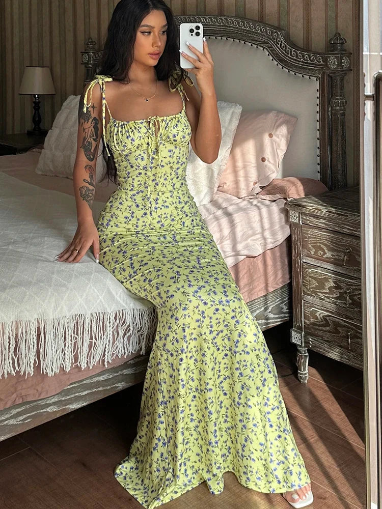 Elegant Women Evening Dress Bodycon Long Gown Summer