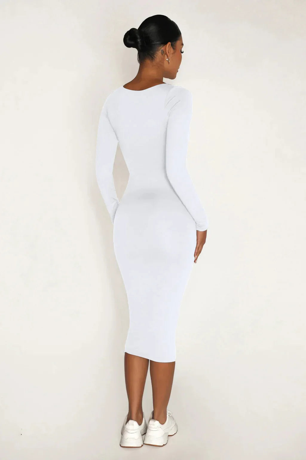 Velvet Bodycon Dress For Women Long Sleeve Party Clubwear