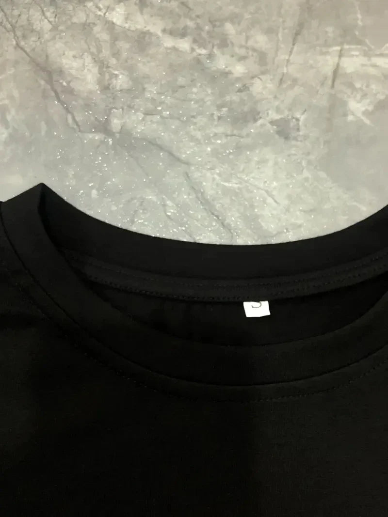 Women's Summer Bear Print T Shirt Dress Oversized Round Neck