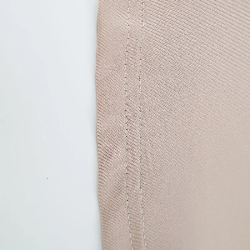 Backless Dress Solid Turtleneck For Women Winter Fashion