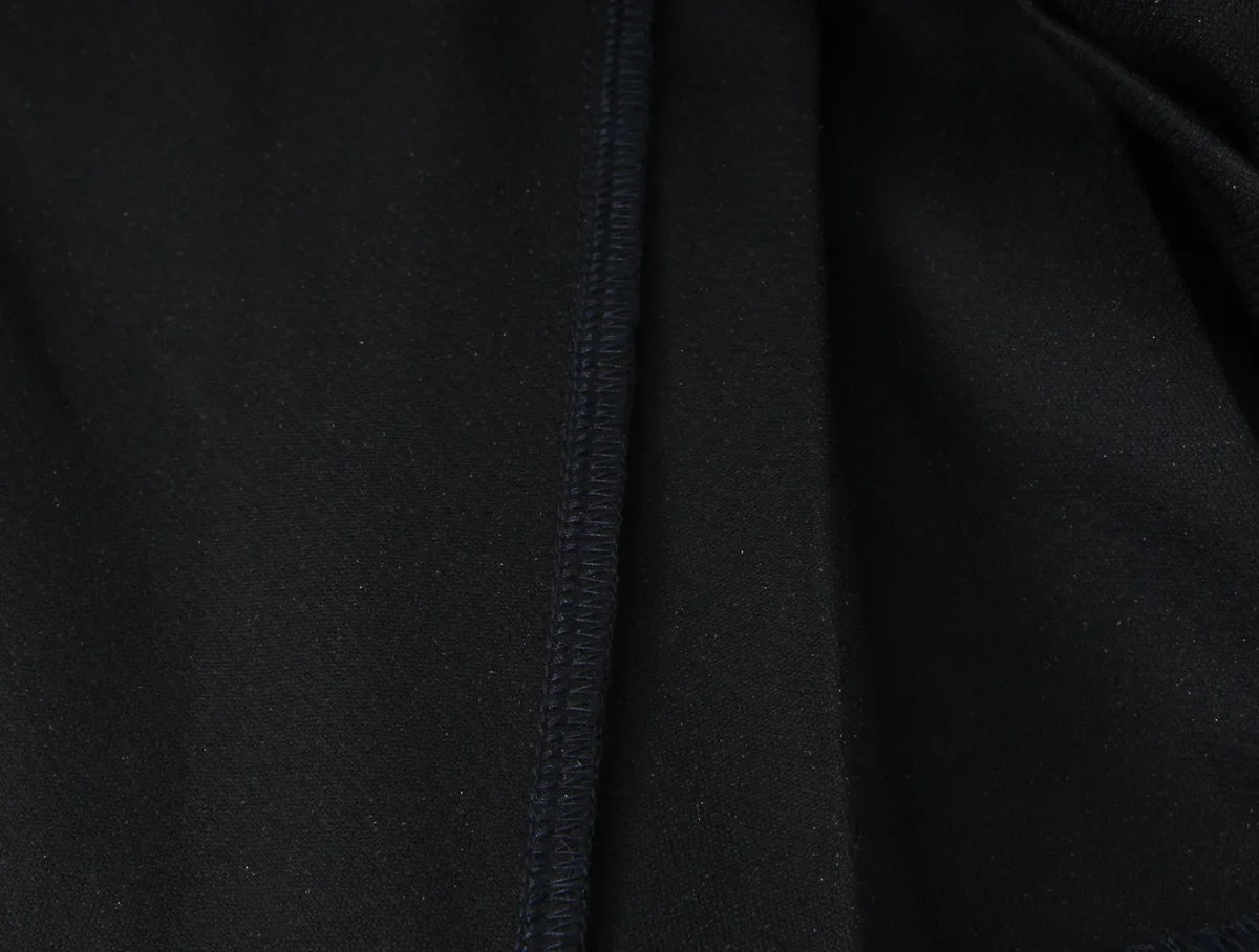 Chic Side Strap Decor Mini Dress For Women Autumn Winter