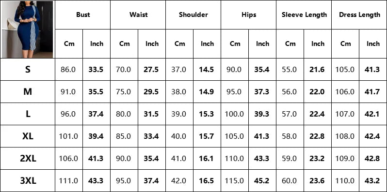 Office Dress For Women Professional O Neck Striped Sheath