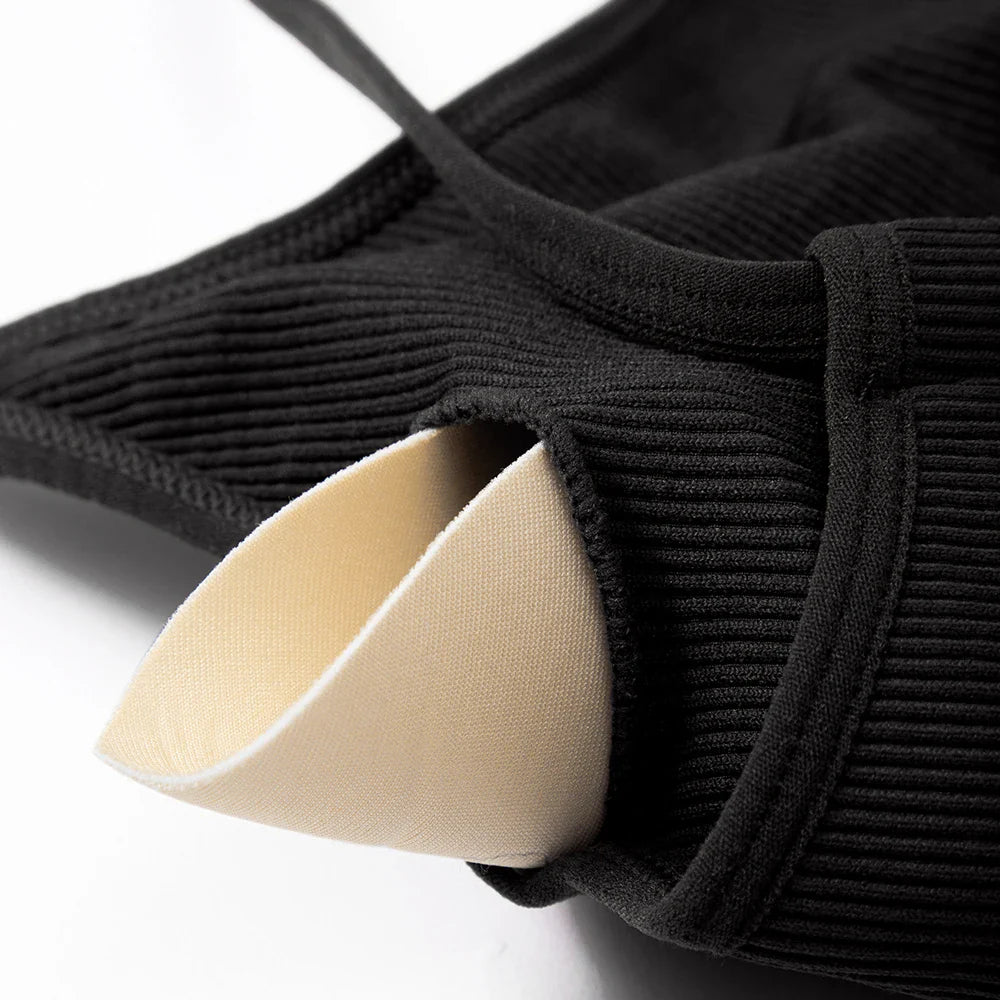 Solid Body-Shaping Sleeveless Skinny Jumpsuit Women Casual Square Collar One Piece Romper Sporty Bodysuit