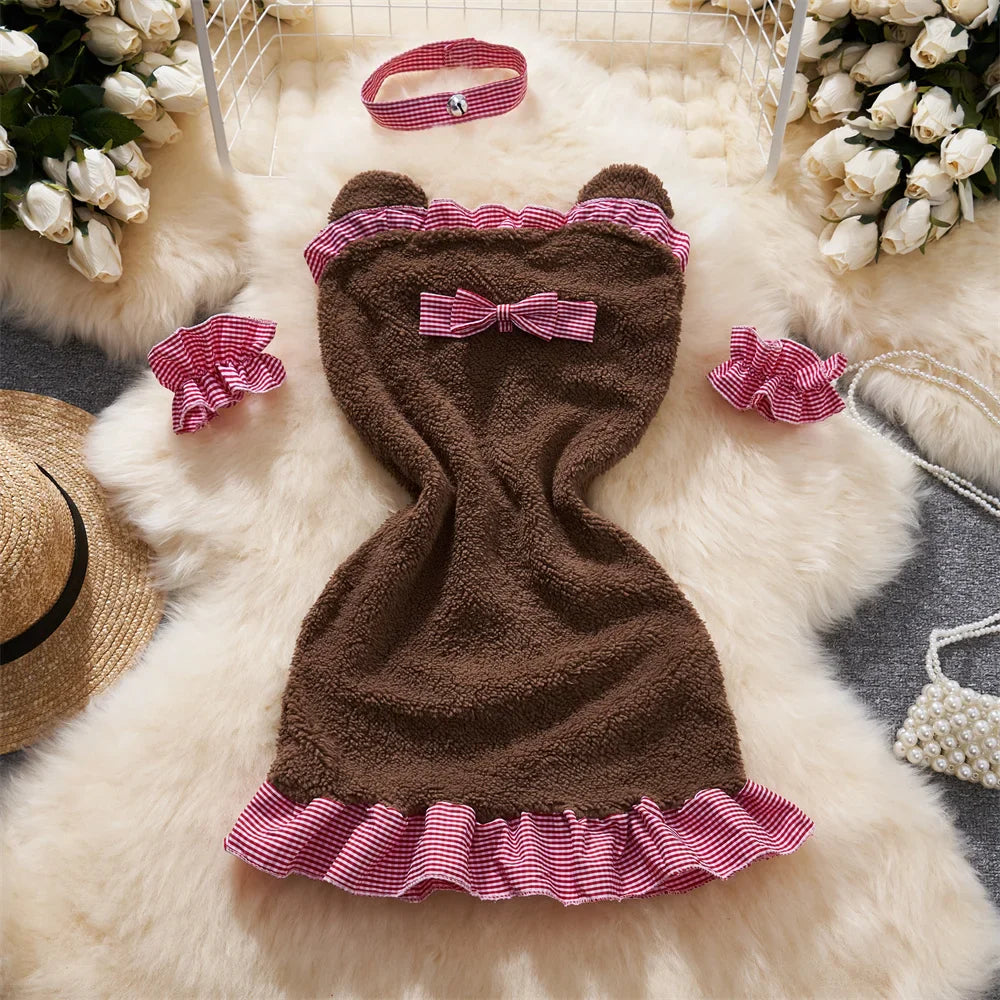 Christmas Red Sequin Mini Dress For Party Night Out