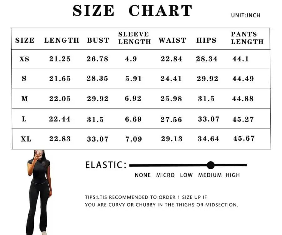 Casual Workout Two Piece Sets for Women Short Sleeve Crop Top and High Waist Flare Pants Tracksuit