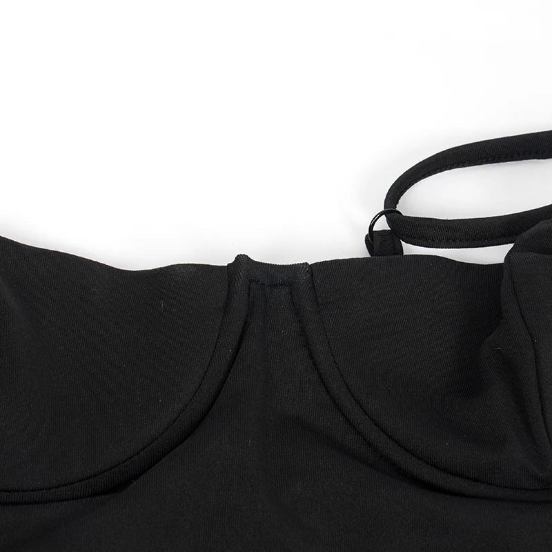 Summer Backless Sling Dress For Women Sleeveless Beach Party