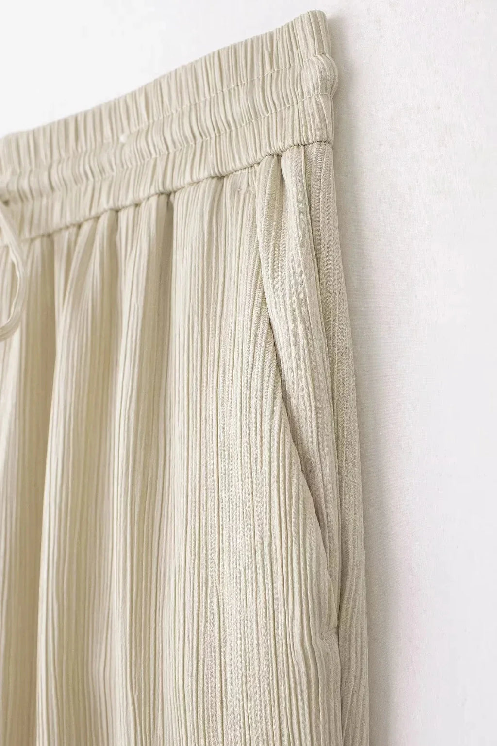 Trendy Women's Cozy Suit Set with Double Breasted Coat and Wide Leg Pants