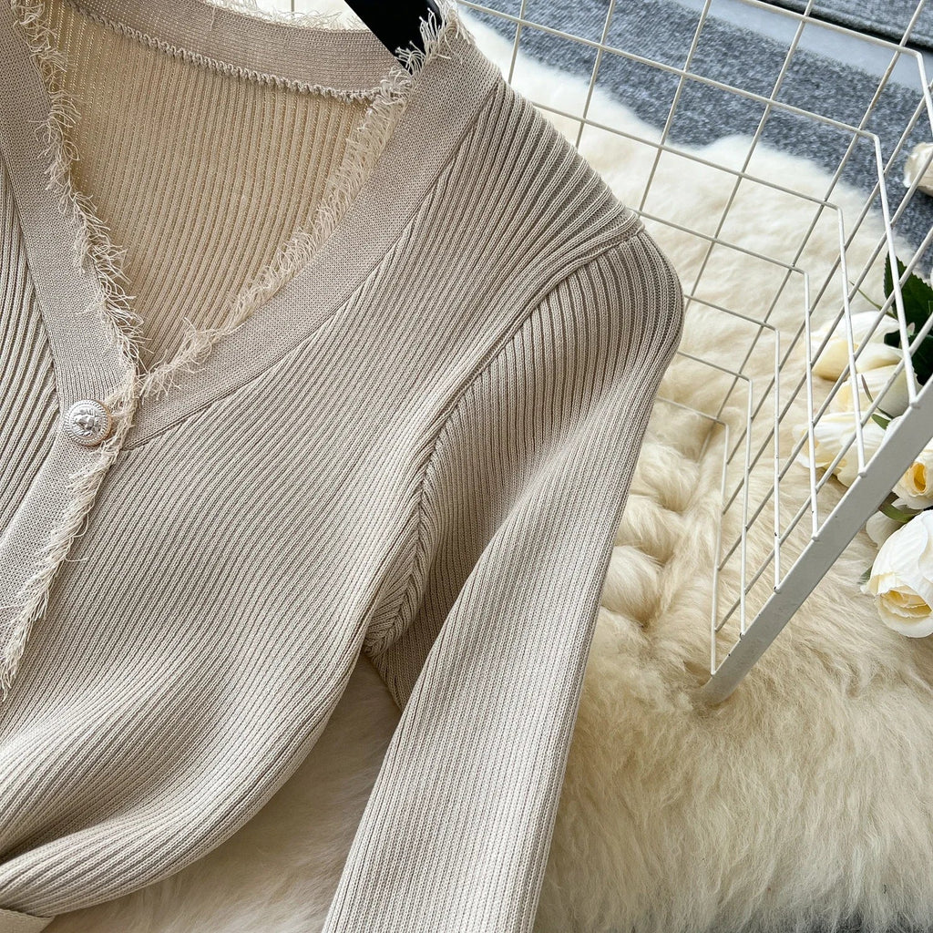 Womens Knit Dress Long Sleeve Sweater Casual Elegant