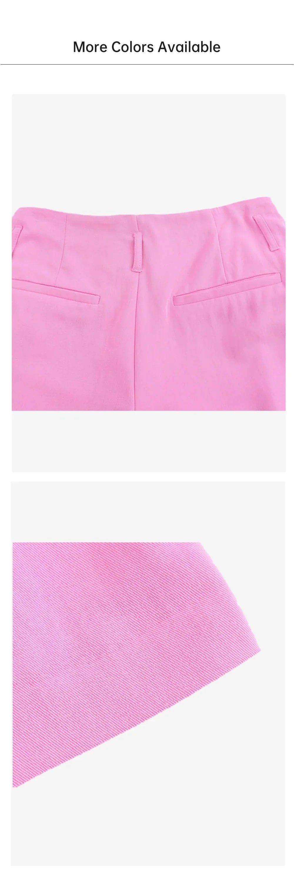 Casual Women's Fashion Flip Collar Suit Coat and Strap Decoration Pants Set