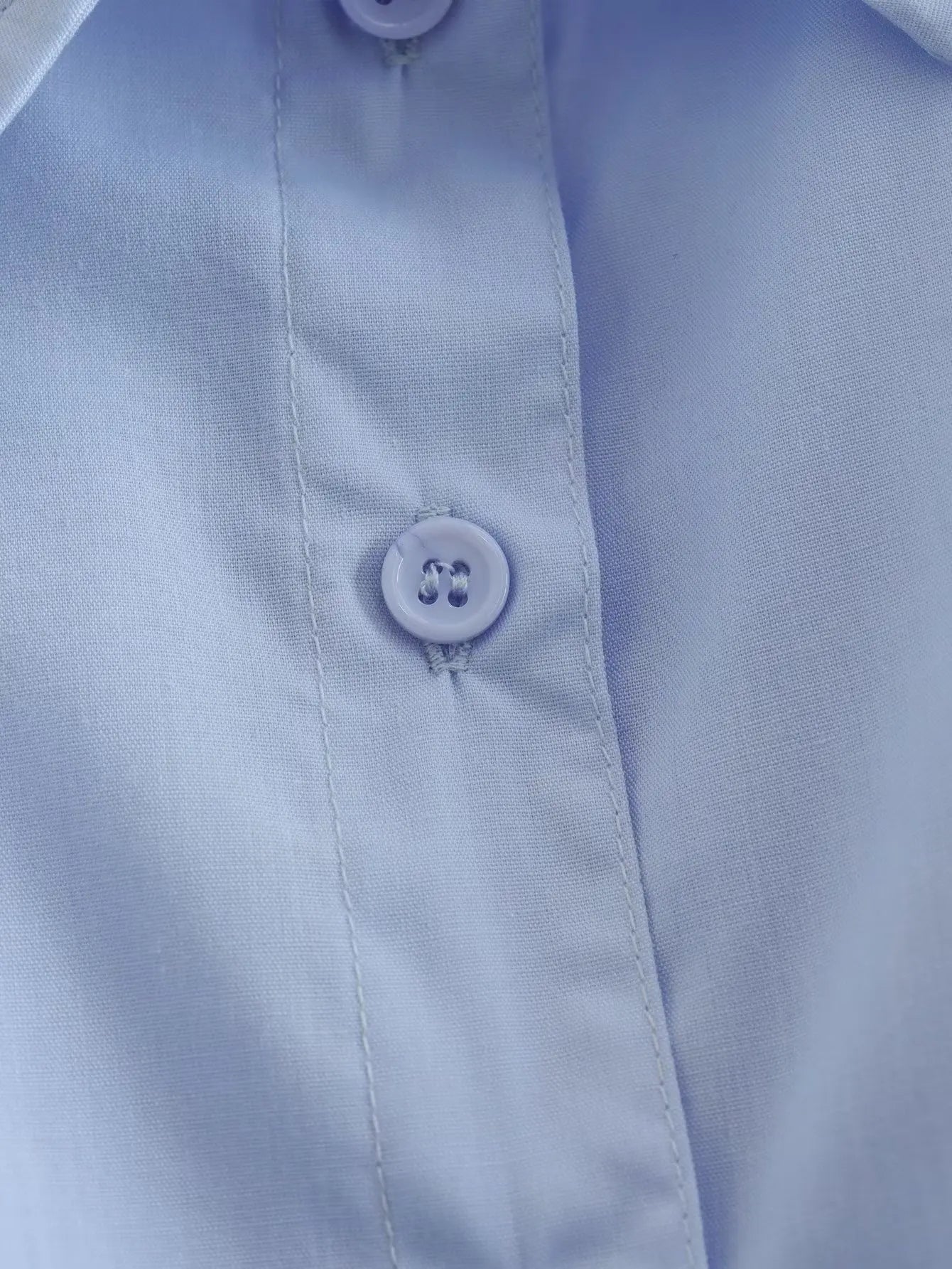 Women's Chic Solid Color Pocket Smock Blouse Casual Short Sleeve Office Shirt with Flattering Regular Fit