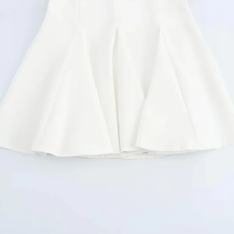 Y2K Bow Mini Dress Sleeveless Party Ready Summer Look