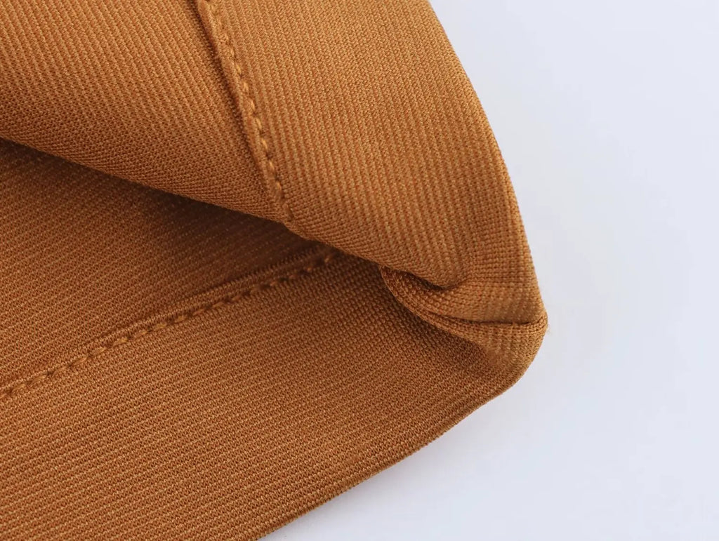 Stylish Women's Long Jumpsuit Comfortable Versatile Casual One-Piece Outfit with Simple Elegant Design