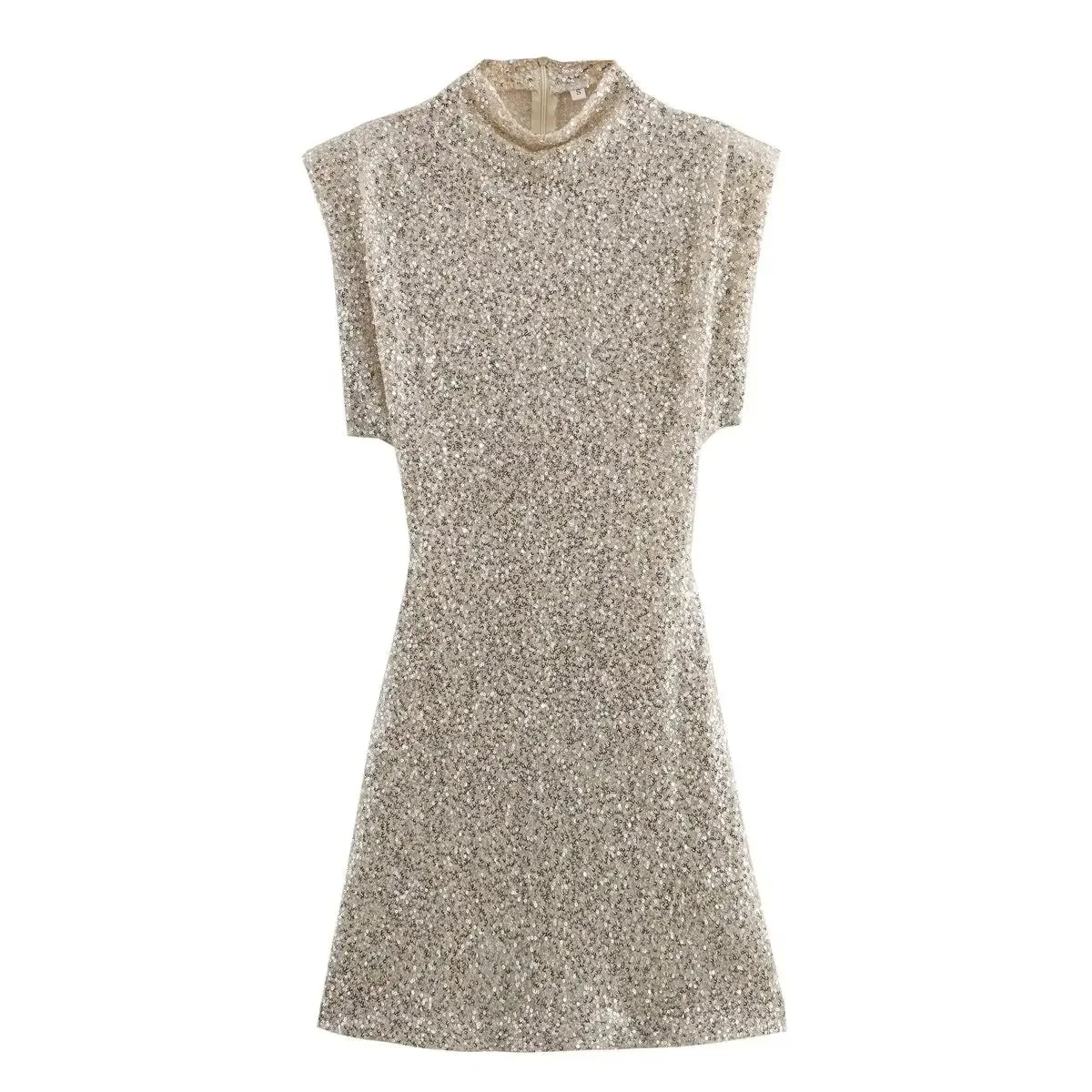 Sequin Party Dress Women Short Tight Mini Dress Summer