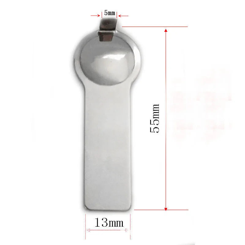 Trendy Square Stainless Steel Bracelets for Men and Women Hip Hop Style Adjustable Jewelry Gift