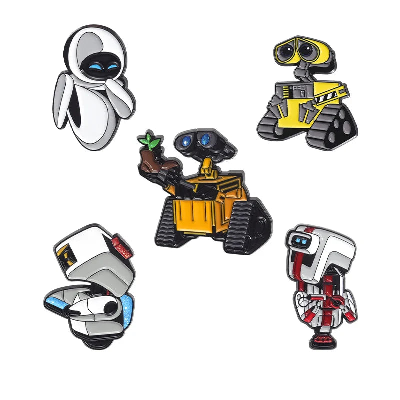 Cute Cartoon Anime Character Enamel Pins Custom Little Monk Brooches Funny Jewelry Gift for Friends