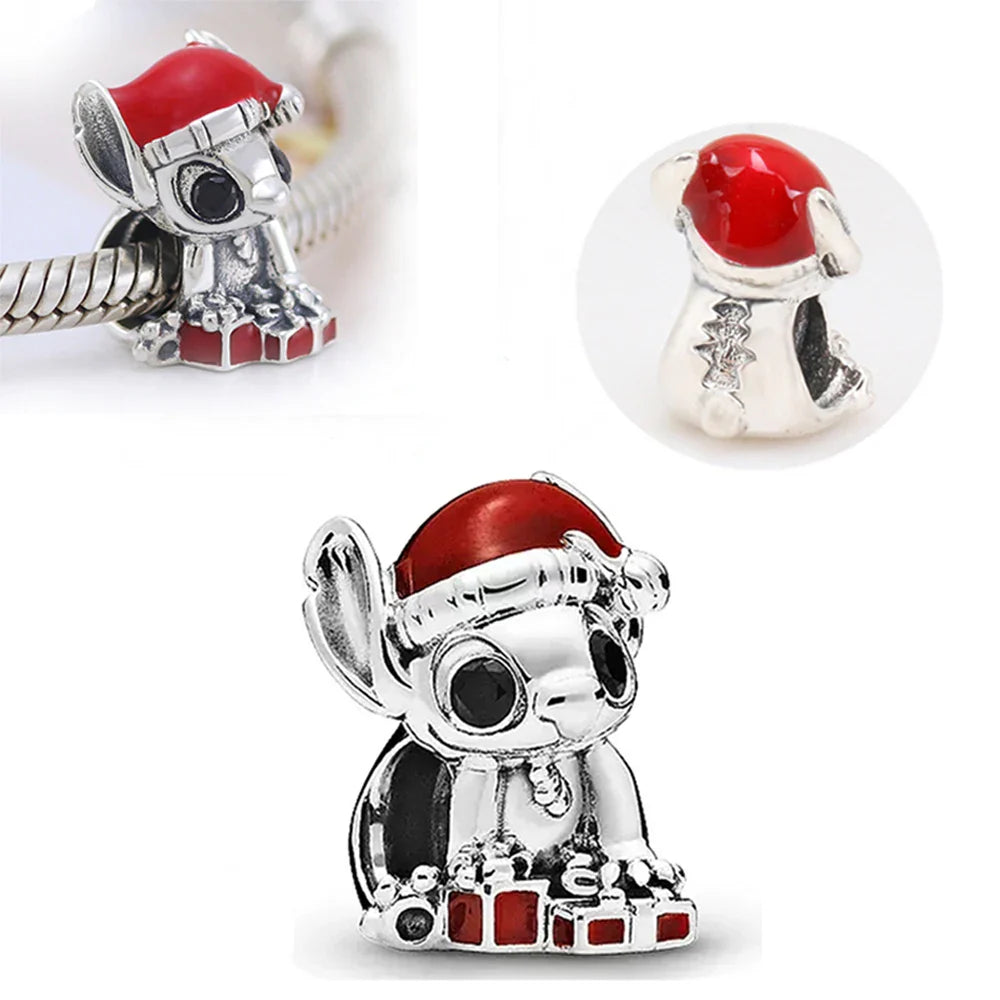 Lilo and Stitch Charms Silver 925 for Bracelet Jewelry Making Gift for Women
