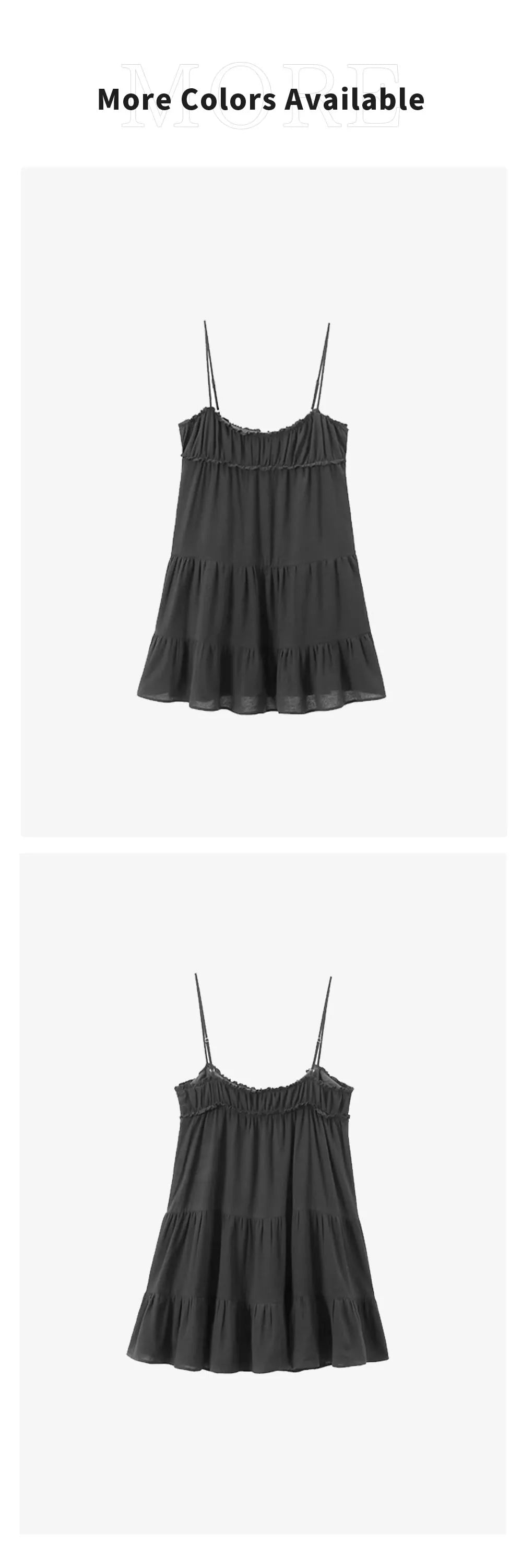 Sleeveless V Neck Midi Dress With Layered Straps Details