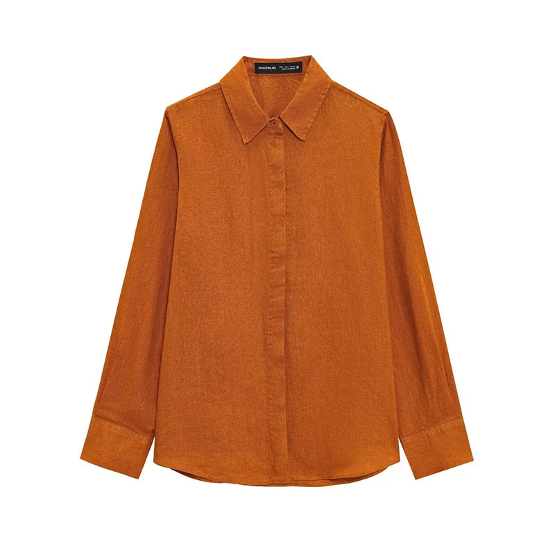 Wide Leg Pants Set for Women Casual Two Piece Outfit with Long Sleeve Shirt and Top