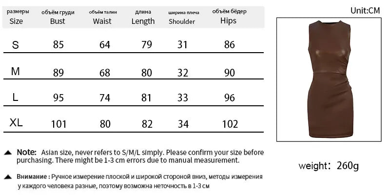 Black PU Leather Mini Bodycon Dress For Party Nights