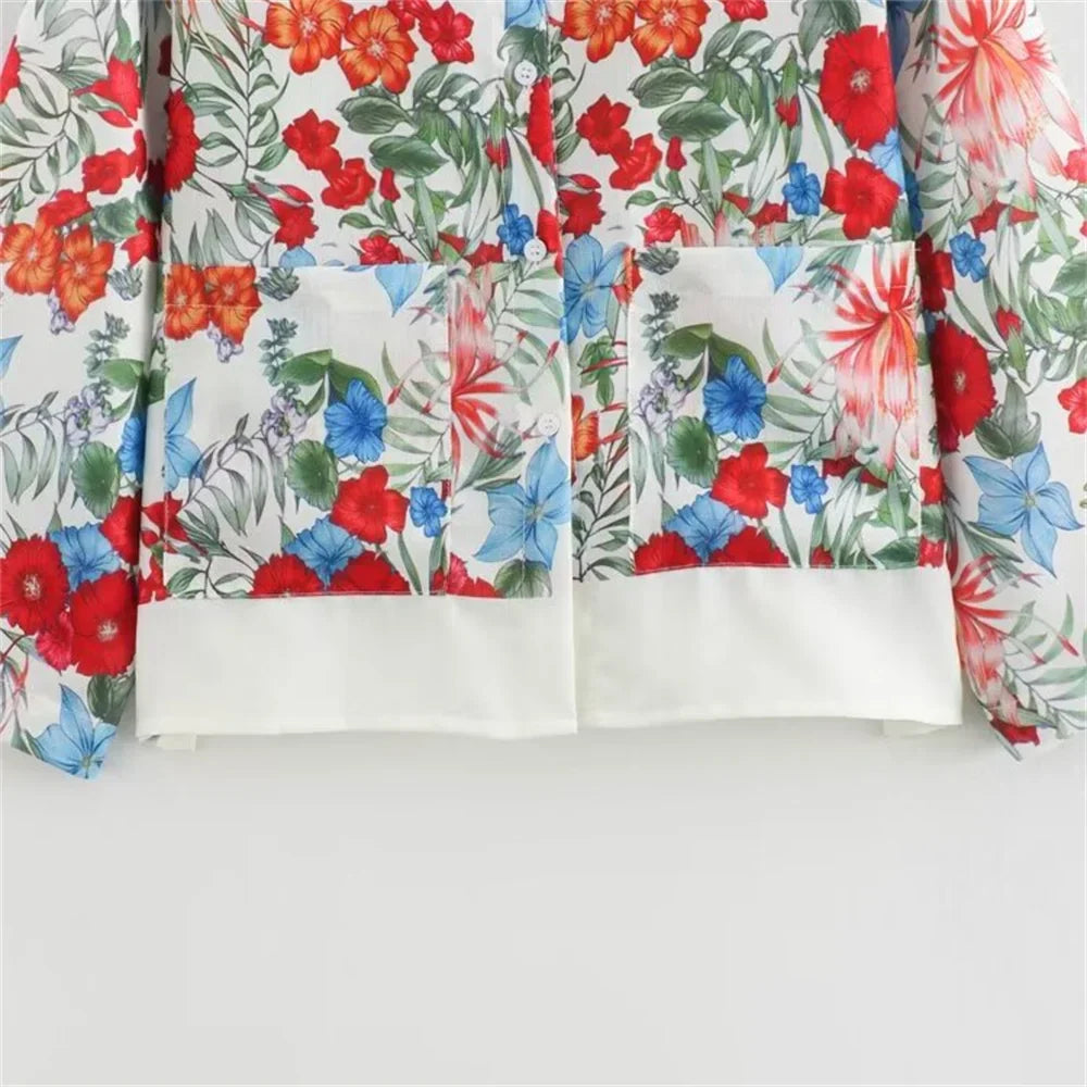 Linen Single-Breasted Long-Sleeved Shirt and Pant Suit for Women Fashionable and Stylish Office Attire