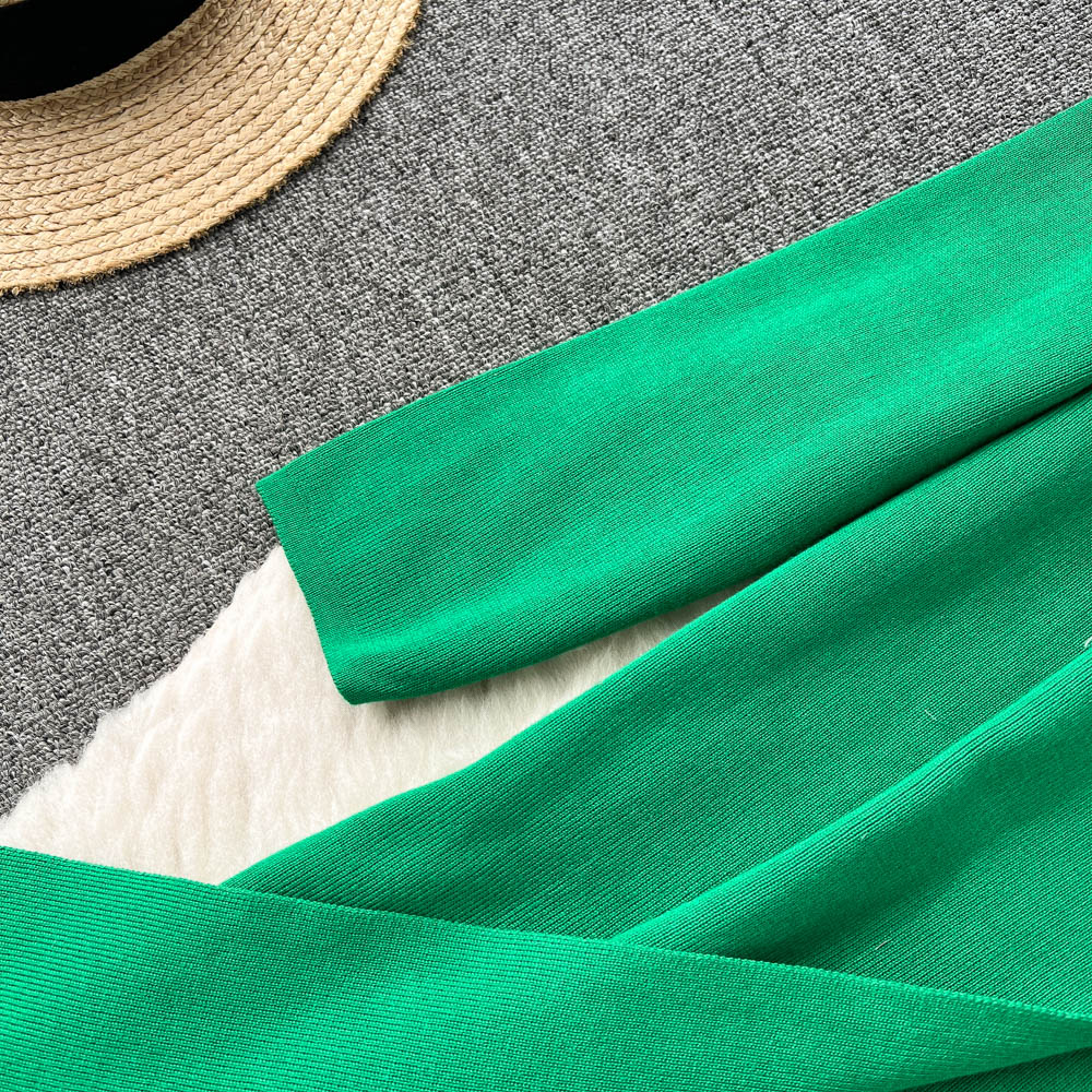 3 Piece Knitted Tracksuit Set for Women Comfy Loungewear with Long Cardigan Coat Turtleneck Vest and Pants