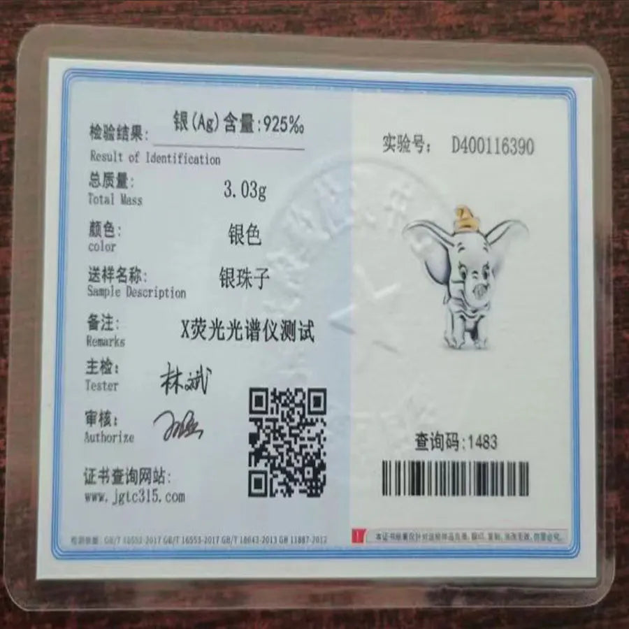 925 Sterling Silver Disney Pendant Beads for DIY Bracelets Perfect Women's Fashion Gift