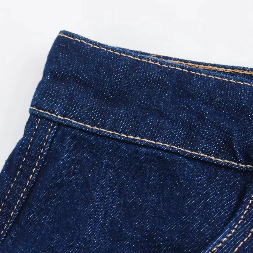 Asymmetric High Waist Denim Mini Skirt and Cropped Short Sleeve Top Two Piece Set for Women Streetwear