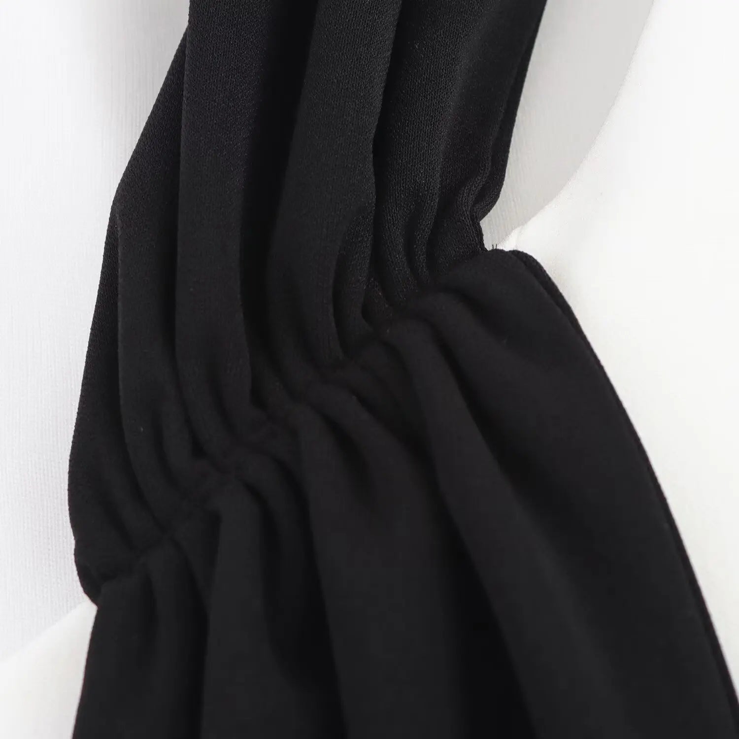 Backless Patchwork Sleeveless Dress With Round Neck