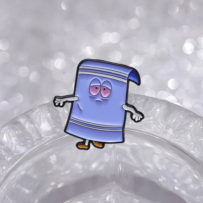 Comedy Cartoon Anime Enamel Pins Custom Funny Jewelry Gift for Friends