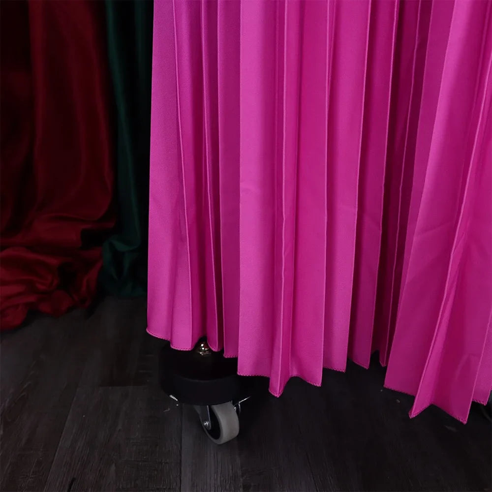 Maxi Dress Spaghetti Strap Pleated Deep V Neck Party