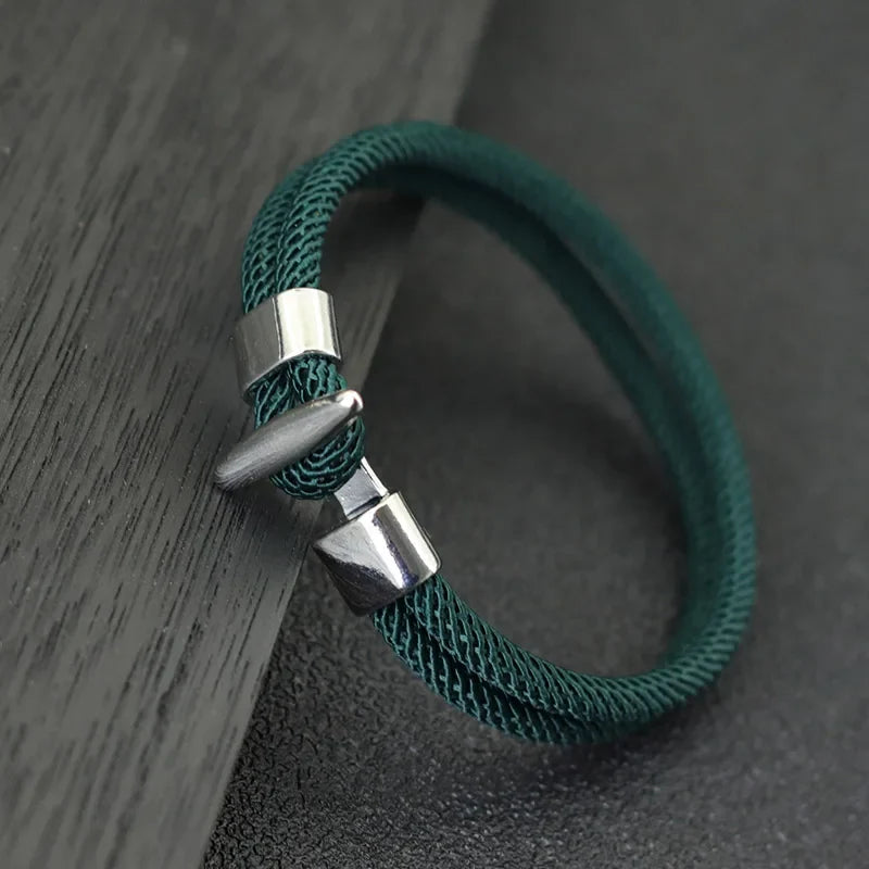 Milan Rope Bracelet Handmade for Men and Women Outdoor Survival Jewelry