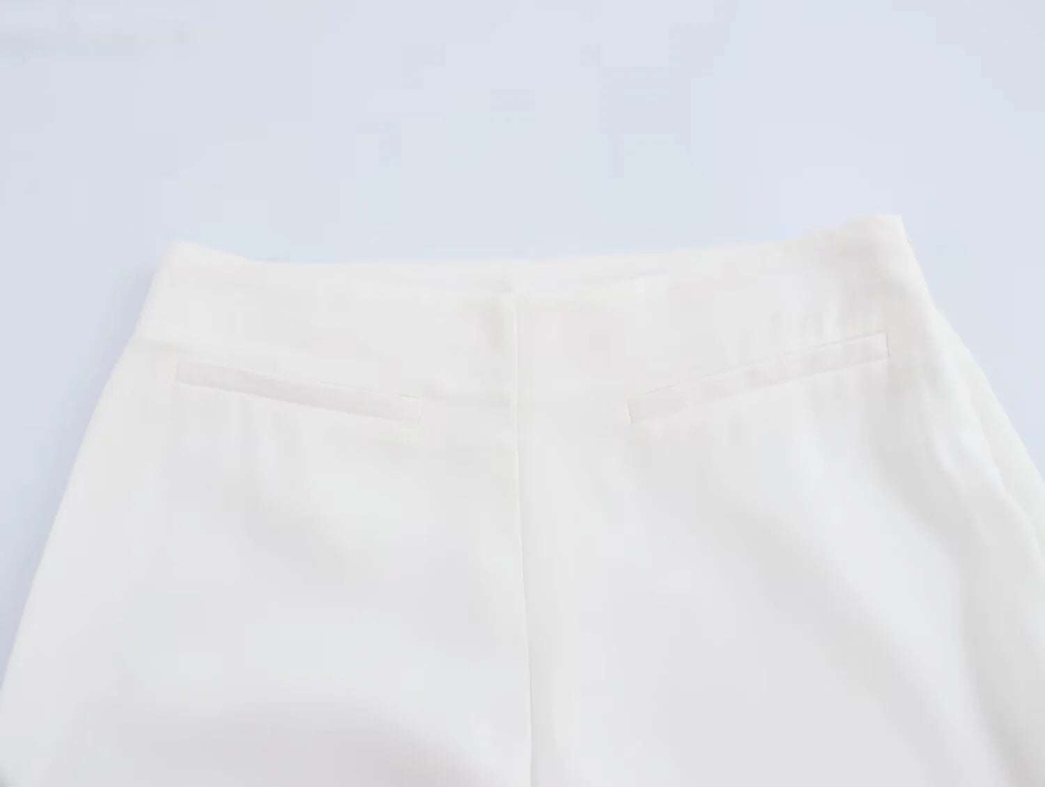 Women's Casual Black Sleeveless Split Design Vest Pants Set with Belt for Autumn Commuting