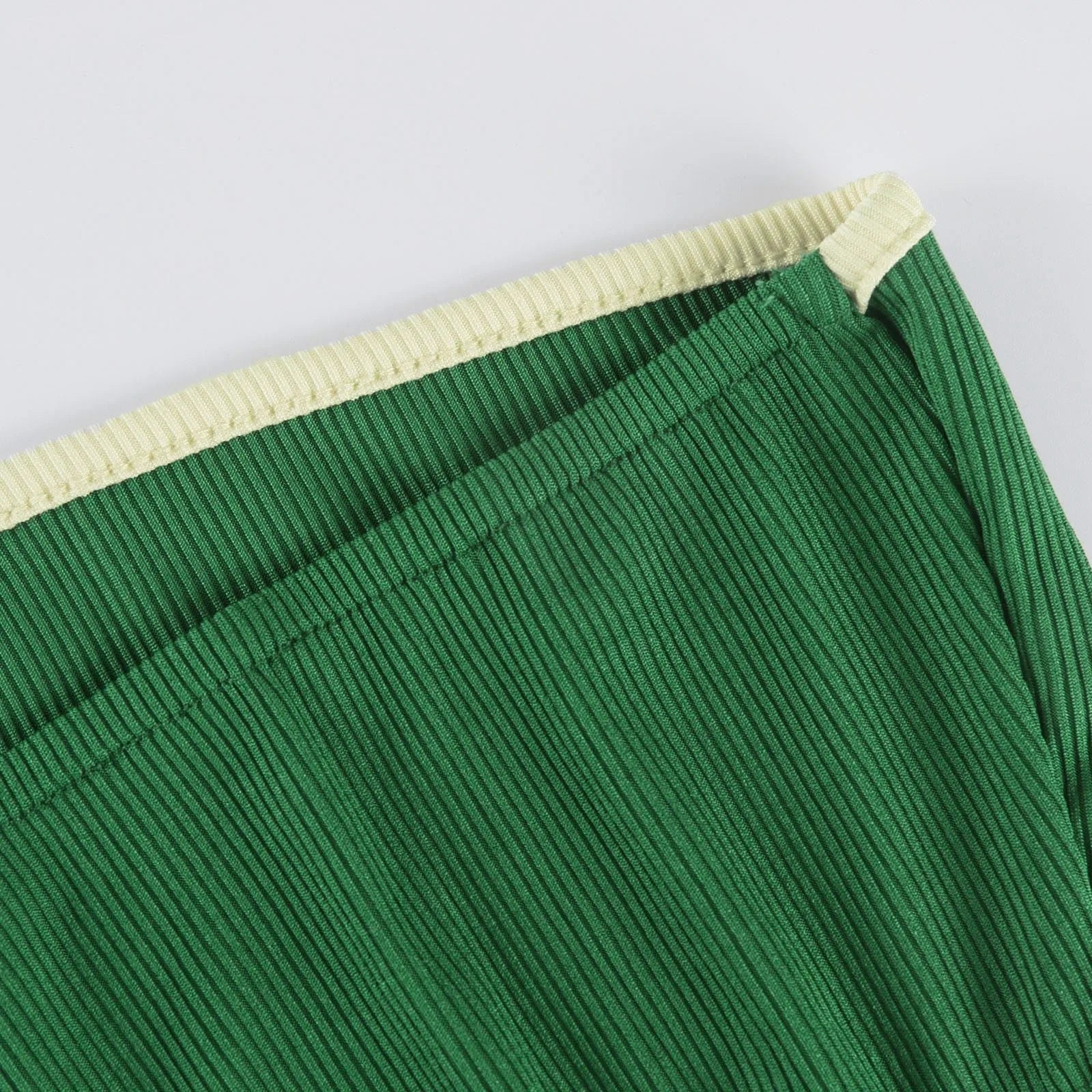 Two Piece Bodycon Crop Top Maxi Skirt Set For Women